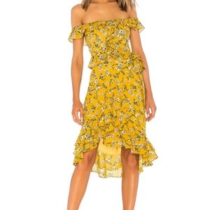 Tularosa Veronica top and skirt set floral
